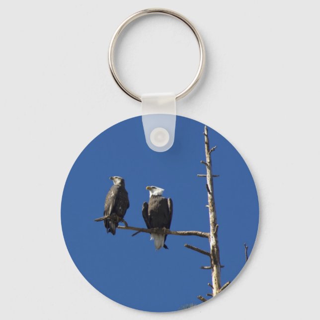 Bald Eagles Schlüsselanhänger (Vorderseite)