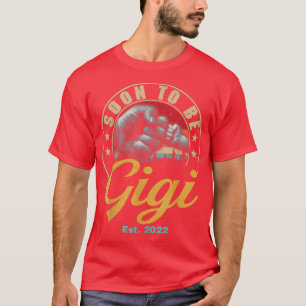 Bald Gigi Est 2022 Frauen Vintage Erste Mal T-Shirt