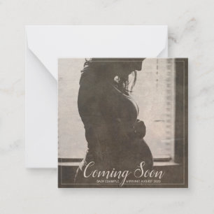 Bald - große Erwartungen Mitteilungskarte