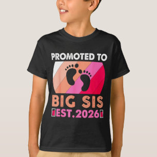 Bald große Schwester 2026 Lustig zur großen Schwes T-Shirt