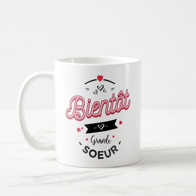 Bald große Schwester Kaffeetasse (Links)