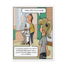 Bald Head Island Funny Postcard