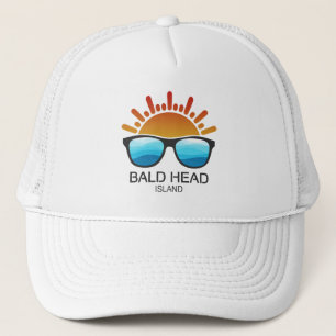 Bald Head Island North Carolina Sonnenbrille Truckerkappe
