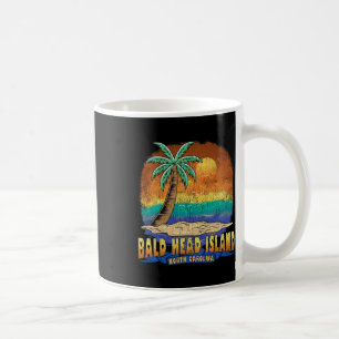 Bald Head Island North Carolina Vintage abgenutzt Kaffeetasse