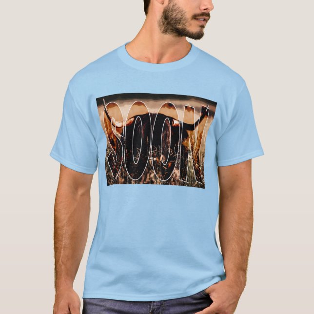 "Bald" - Hochlandkuh T-Shirt (Vorderseite)