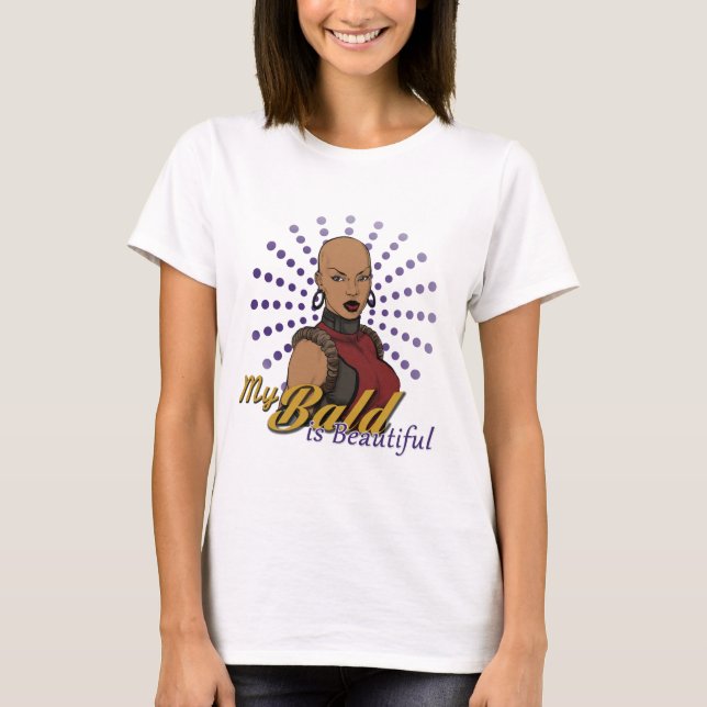 Bald-Is-Beautiful.png T-Shirt (Vorderseite)