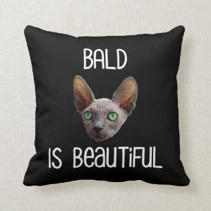 Bald ist eine schöne Niedliche Haare ohne Sphynx- Kissen