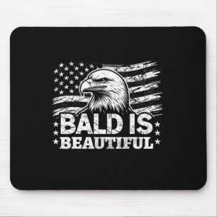 Bald ist schön - 4. Juli Unabhängigkeitstag B Mousepad