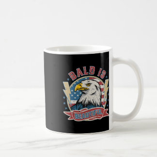 Bald ist schön 4. Juli Unabhängigkeitstag Bal Kaffeetasse