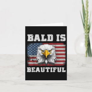 Bald ist schön 4. Juli Unabhängigkeitstag Bal Karte