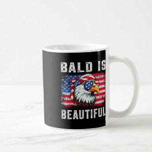 Bald ist schön Funny Eagle Bandana Patriotic 4t Kaffeetasse