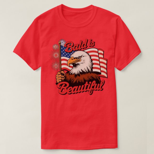 Bald ist schön T-Shirt (Design vorne)