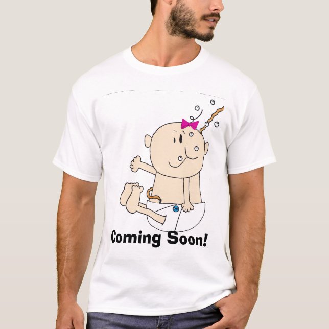 Bald kommen! T-Shirt (Vorderseite)