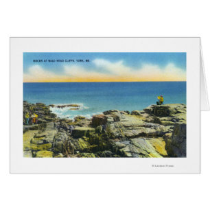 Bald Kopf Cliffs View the Rocks and Surf