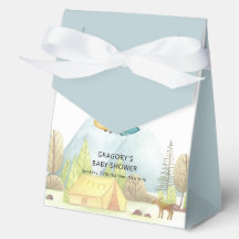 Bald Landung Vintage-Wald-Flugzeug-Baby-Party