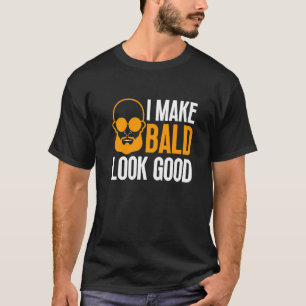 Bald Männer Haarausfall Balding Vater Balkan 3 T-Shirt