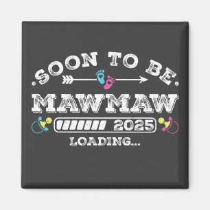Bald Mawmaw 2025 Loading Quadrat Magnet