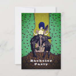 Bald Men - Bachelor Einladungen / UAWG