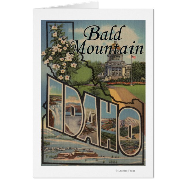 Bald Mountain, Idaho - Große Briefmarkenszenen (Vorne)