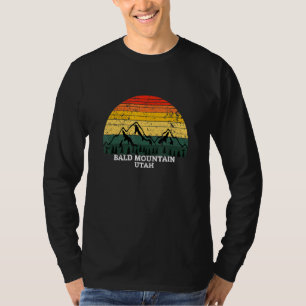 Bald Mountain Utah Retro Vintag T-Shirt