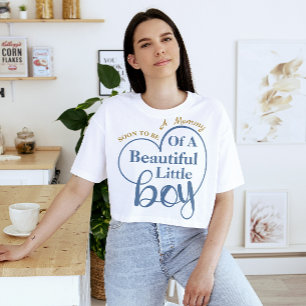 Bald Mutter eines wunderschönen kleinen Jungen T-Shirt