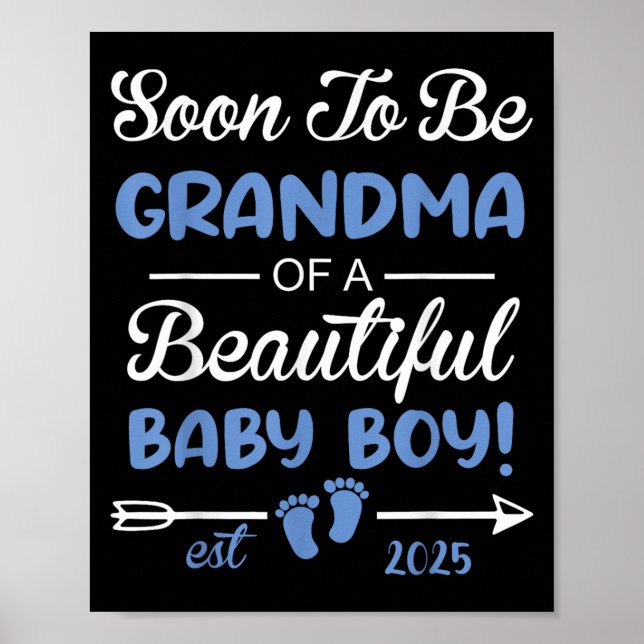 Bald Oma Eines Schönen Jungen Enthüllung Poster (Vorne)