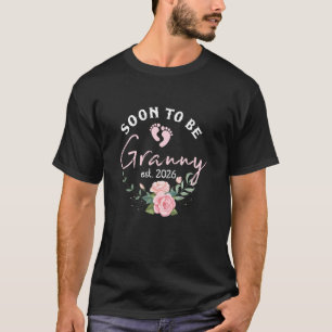 Bald Oma Est 2026 Neue Großmutter 1. Ti T-Shirt