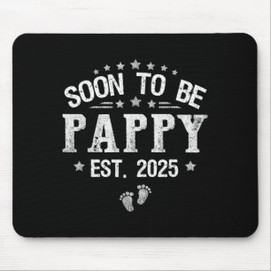 Bald Papa Est.2025 Zum Vatertag Befördert Zu Mousepad