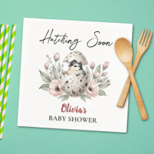 Bald Schlüpfendes Rustikales Babyküken Baby Shower