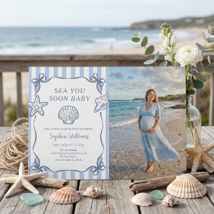 Bald sehen wir dich, Baby - Die Sommer-Baby-Party- Einladung