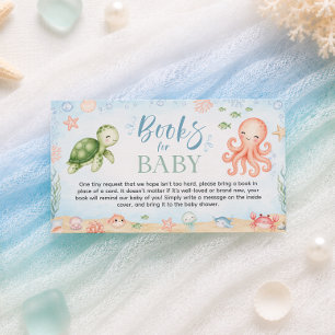 Bald sehen wir uns, Baby Shower Bücher für Baby Begleitkarte