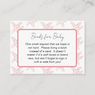Bald sehen wir uns Baby Shower Buchwunsch Begleitkarte
