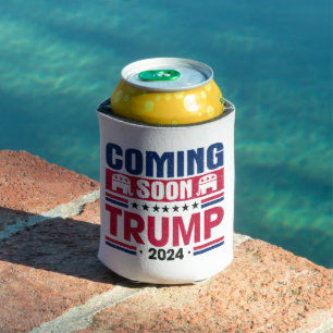 Bald Trump 2024 Präsident Dosenkühler