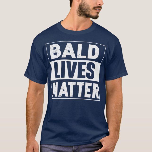 Bald Typ Vater Haarausfall Benützung Sonnen Witz G T-Shirt (Vorderseite)