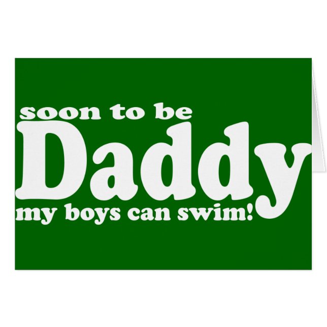 Bald um Daddy zu sein (Vorderseite (Horizontal))