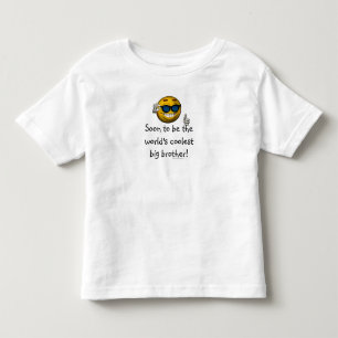 "Bald, um der Coolstste Große Bruder der Welt zu s Kleinkind T-shirt