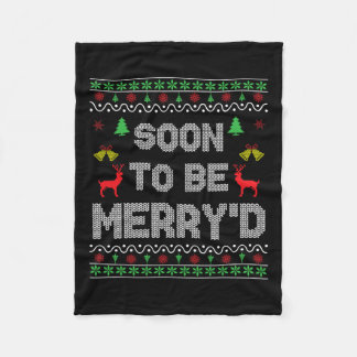 Bald, um froh sein Verlobten Paare Match Ugly C Fleecedecke