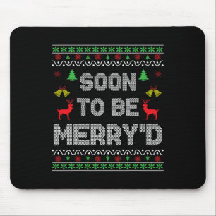 Bald, um froh sein Verlobten Paare Match Ugly C Mousepad