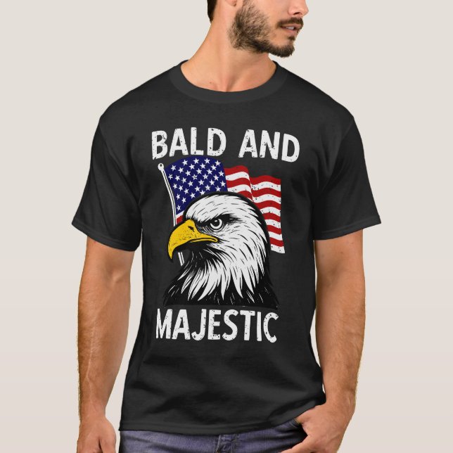 Bald und Majestic T-Shirt (Vorderseite)
