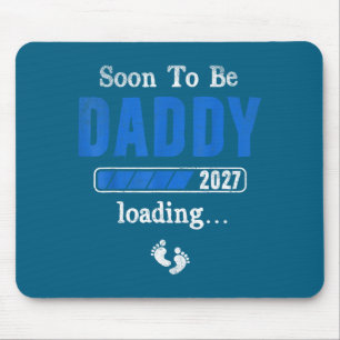 Bald Vater 2027 est 2027 Vatertag zum ersten Mal Mousepad