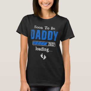 Bald Vater 2027 est 2027 Vatertag zum ersten Mal T-Shirt