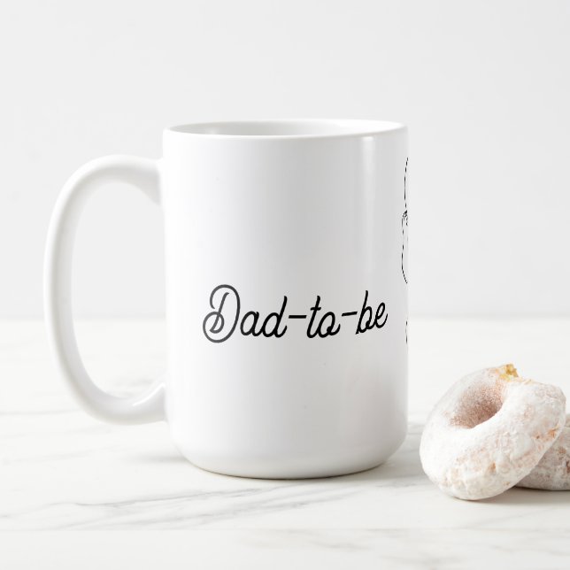 Bald Vater  Kaffeetasse (Mit Donut)