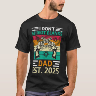 Bald Vater SCHAUE ICH KEINE BLANKS VATER EST. 2025 T-Shirt