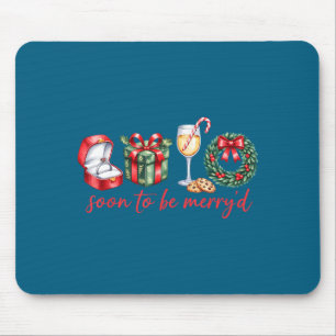 Bald verlobte sich unser erstes Weihnachts-Paar xm Mousepad