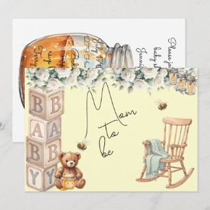 Bald Werdende Mama Baby Shower Digital-Download Einladung