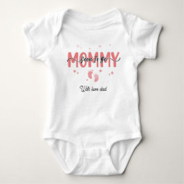 Bald werdende Mama Baby Strampler