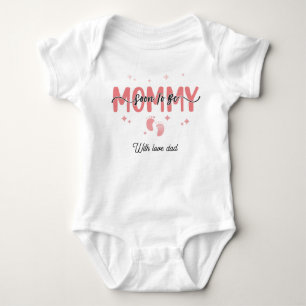 Bald werdende Mama Baby Strampler