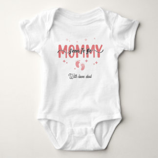 Bald werdende Mama Baby Strampler