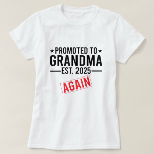 Bald wieder Oma - 2025 T-Shirt