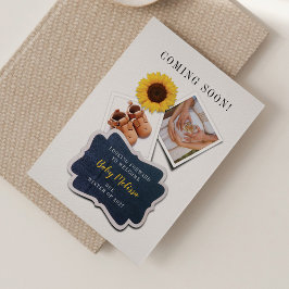 Bald wird Baby Girl Pregnancy Ankündigung